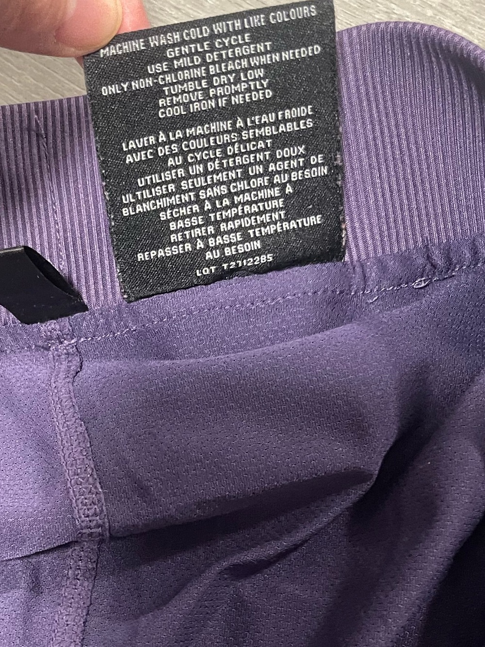 32 Degrees Cool Skort Skirt in Purple Stretch Skirt With Built in Shorts Size XL - Picture 6 of 6